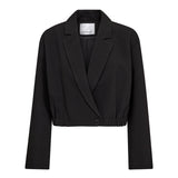 AcileCC Crop Blazer - Black