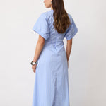 KaioCC Stripe Dress - Pale Blue - Co'couture