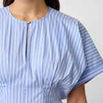 KaioCC Stripe Dress - Pale Blue - Co'couture