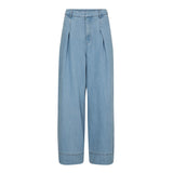 TillyCC Pleat Pant - Fade Denim