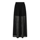 HarrietCC Lace Skirt Pant - Black