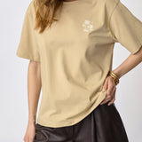 Coco BeachCC Box Tee - Bisquit