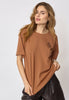 Coco BeachCC Box Tee - Chocolate