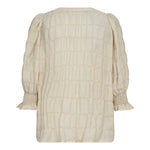 MichaCC SS V-Blouse - Bisquit - Co'couture