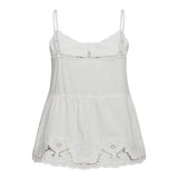 AstorCC Emb Singlet - White