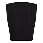 ZelliCC Padded Pleat Top - Black - Co'couture