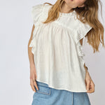 TassyCC Top - White - Co'couture