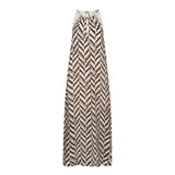 MemphisCC Halter Dress - Off white