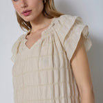 MichaCC Sunrise Crop Dress - Bisquit - Co'couture