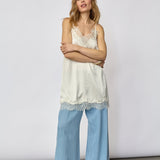 IdunCC Lace Crop Dress - Off white
