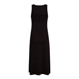 GrannyCC Rib Emb Tank Dress - Black