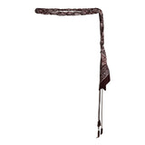 MorisonCC Scarf Mix Belt - Dark Brown - Co'couture