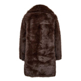 AikoCC Furry Coat - Dark Brown