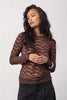 PenolaCC O-Neck Blouse - Brown
