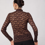 PenolaCC Turtleneck Blouse - Brown