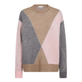 RowCC Maxi Check Knit - Rosebloom