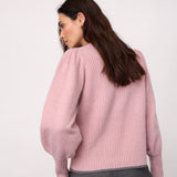 RowCC Puff Rib O-Knit - Rosebloom