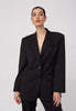 VoliCC Shoulder Blazer - Black