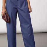 DaxterCC Check Pant - New Blue