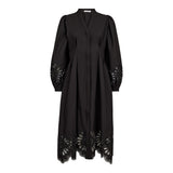 MeliseCC Emb. Dress - Black