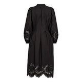 MeliseCC Emb. Dress - Black