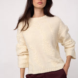 FabiaCC O-Neck Knit - Off-White