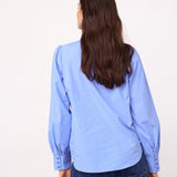ElonaCC Check Shirt - Pale Blue