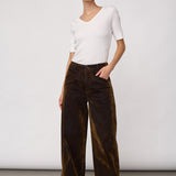 TeffyCC Wide Pant - Dark Army