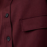 30325 TerryCC Jacket - Wine Red