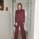 TerryCC Pant - Wine Red