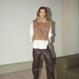 FeraCC Faux Collar - Creme