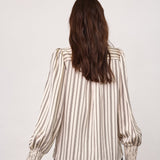 HellyCC Stripe V-Shirt - Off-White