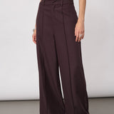 LunaCC Pleat Pant - Bison