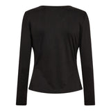 CamillaCC V-Blouse - Black