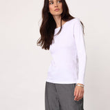 GrannyCC LS Tee - White
