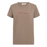 Signature Script Tee - Walnut
