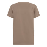 Signature Script Tee - Walnut