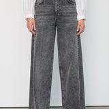 VickyCC Stone Wide Jeans - Black