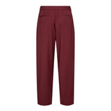 VoliCC Carrot Pleat Pant - Berry Red