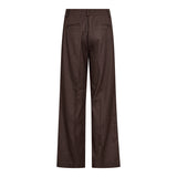 SinaCC Pin Wide Pant - Dark Brown