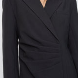 VolaCC Pleat Blazer Dress - Black