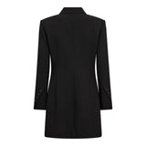 VolaCC Pleat Blazer Dress - Black