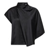 IdunCC Cape SS Blouse - Black