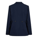 GabieCC Pin Fitted Blazer - Navy