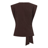 EstiCC Pleat Top - Bison