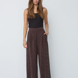 EstiCC Pleat Pant - Bison