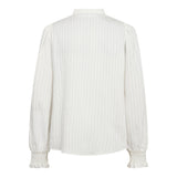 SenneCC Lace V-Blouse - White
