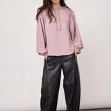 SenneCC Lace Blouse - Dusty Rose
