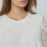 GiovannaCC SS Blouse - Off-White