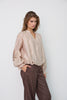 MelinCC Balloon Emb Shirt - Champagne